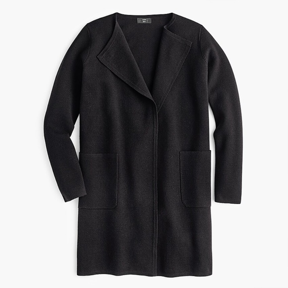 J. Crew Jackets & Blazers - J. Crew 365 Black Juliette Collarless Blazer Sz 2X